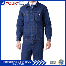 Acessível Workwear Jeans terno uniforme de alta qualidade (YMU123)